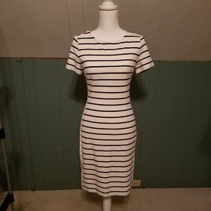 Classic striped dress